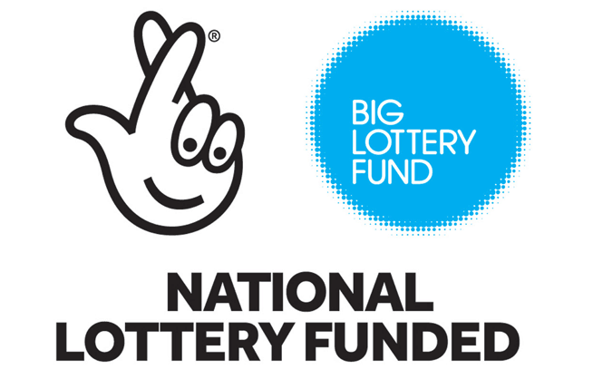 Lottery Funded Blue Logo